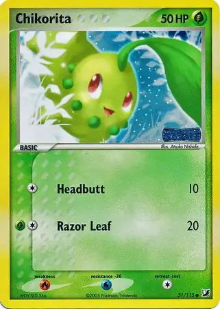 EX Unseen Forces Chikorita #51/115 reverse holo